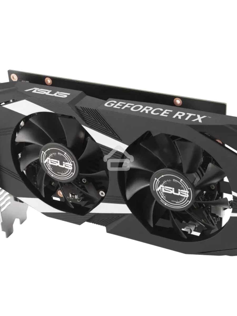Видеокарта Asus DUAL-RTX3050-O6G NVIDIA GeForce RTX 3050 6Gb 96bit GDDR6 PCI-E 4.0 1507/14000 DVIx1 HDMIx1 DPx1 HDCP Ret