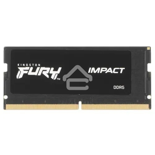 Оперативная память Kingston Fury Impact, DDR5, 16GB (1x16 GB), 5600 MHz, CL40, SO-DIMM