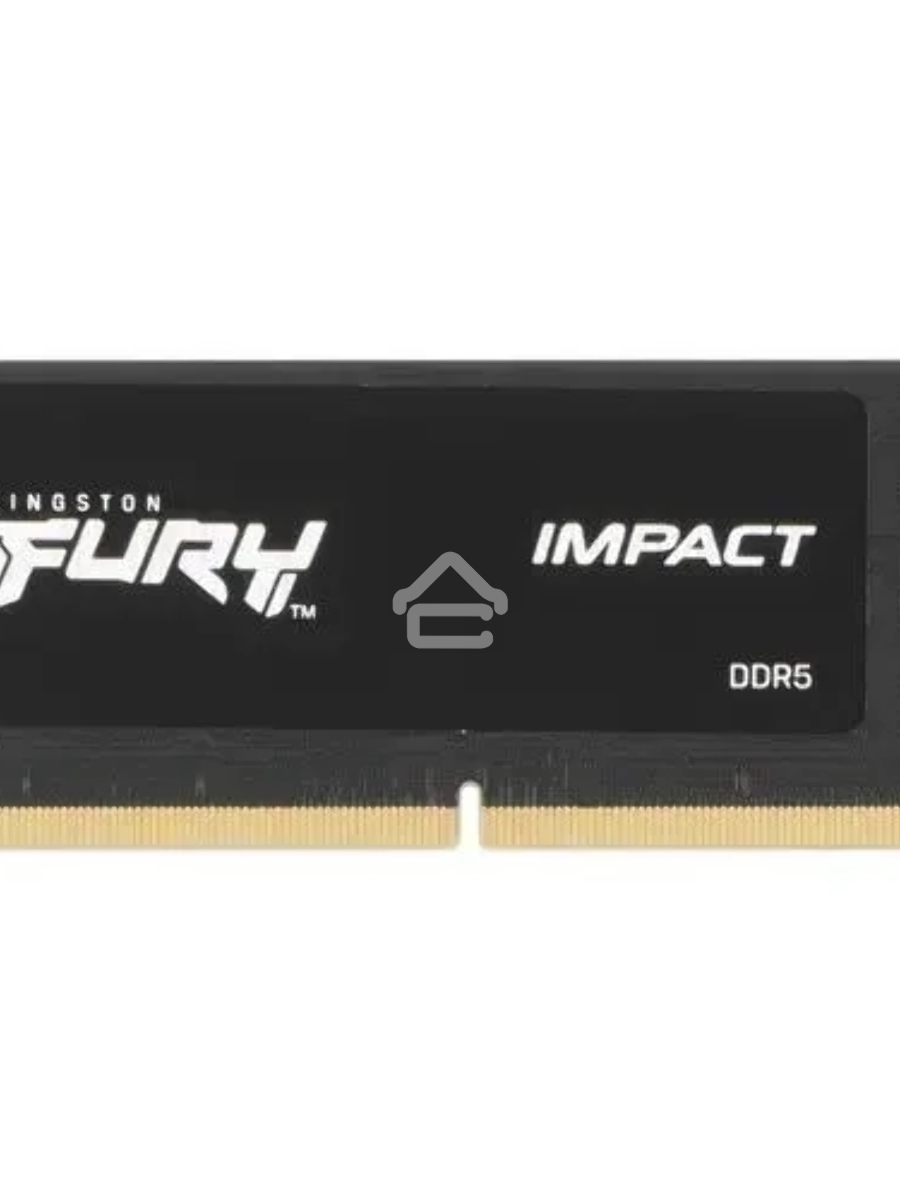Оперативная память Kingston Fury Impact, DDR5, 16GB (1x16 GB), 5600 MHz, CL40, SO-DIMM