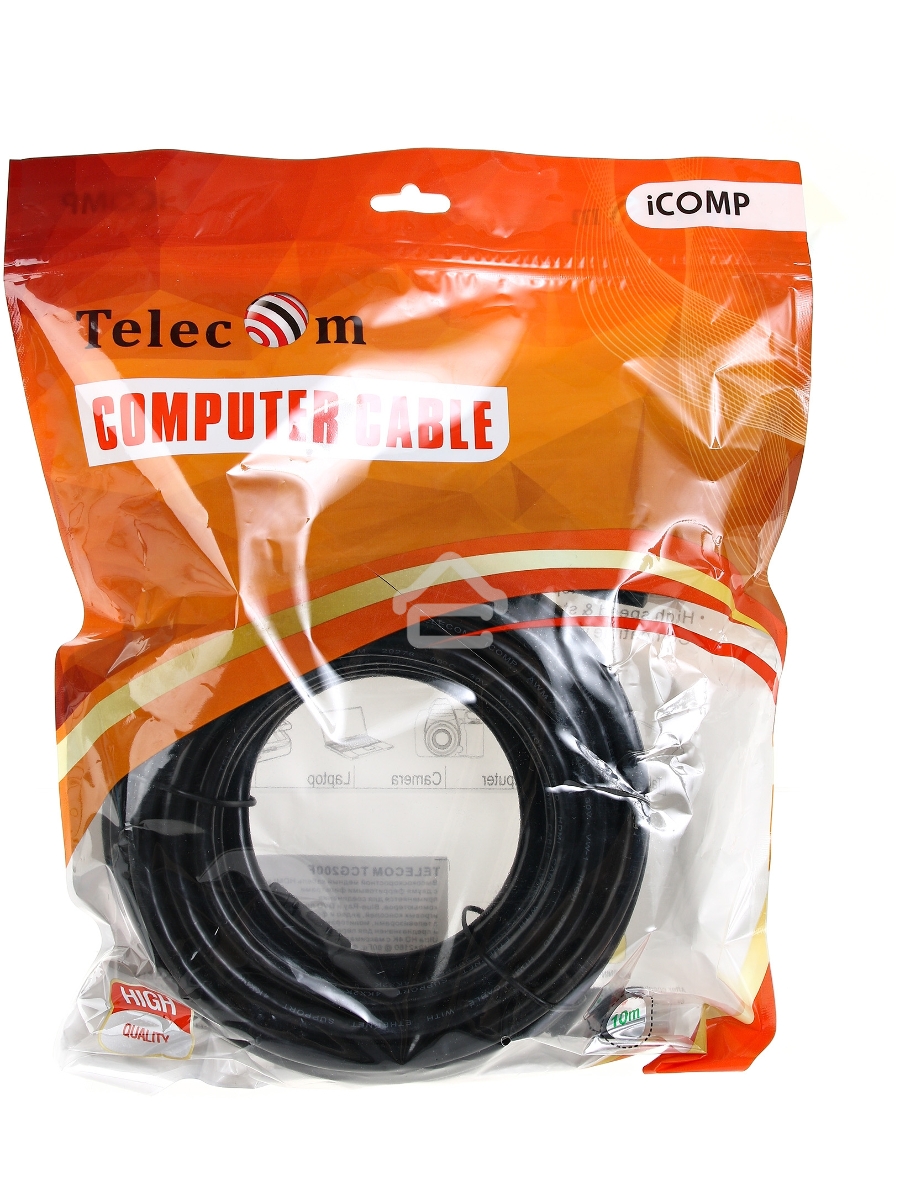 Кабель HDMI-19M - HDMI-19M ver 2.0+3D/Ethernet,2 фильтра 10m Telecom