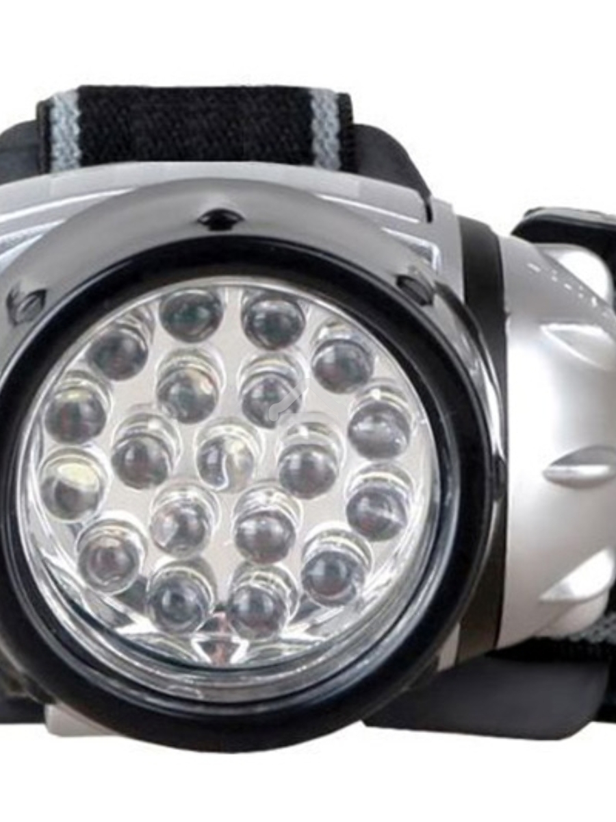 Фонарь ULTRAFLASH LED5353налобн металлик 19led 4 реж 3xr03 пласт коробка