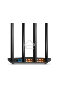 Роутер беспроводной TP-Link Archer C6U AC1200 10/100/1000BASE-TX/4G ready черный