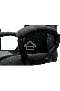 Кресло игровое Бюрократ VIKING 6 KNIGHT B FABRIC черный крестовина металл/пластик