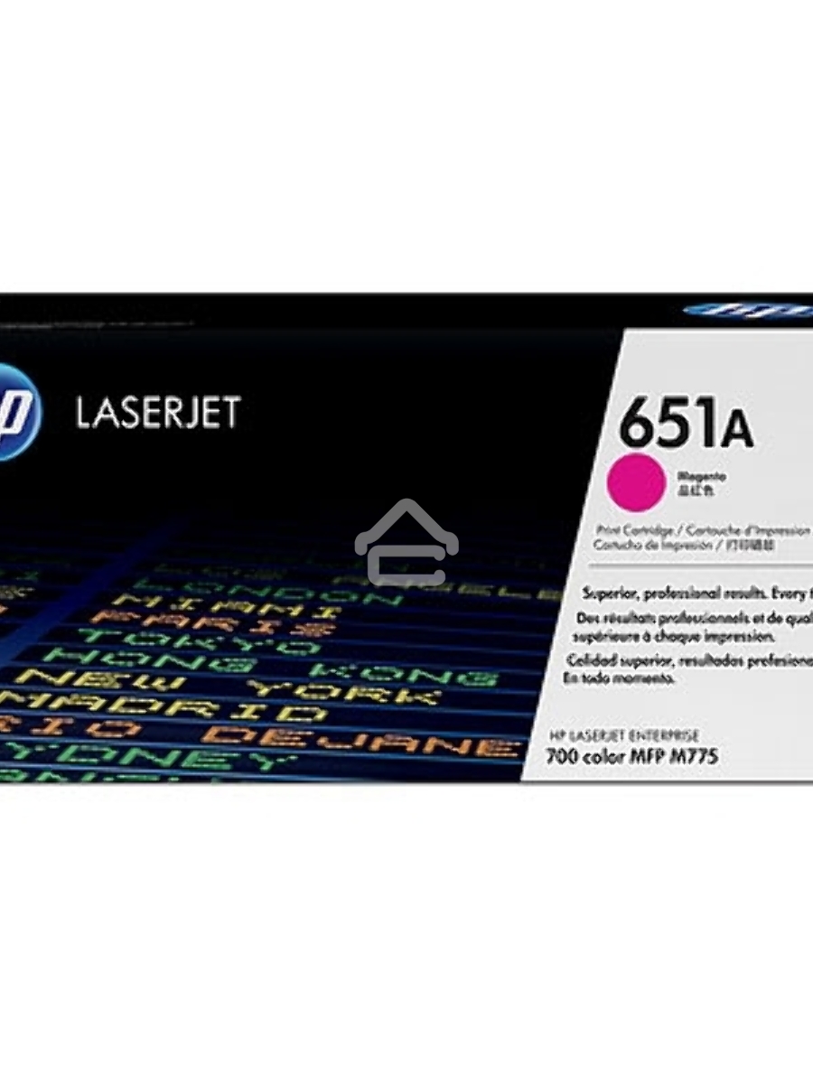 Картридж лазерный HP CE343A 651A пурпурный для LaserJet 700 Color MFP 775 16000стр.
