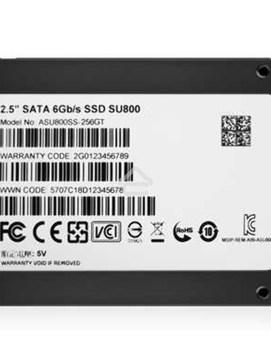 Накопитель SSD ADATA SU800, 256Gb, SATA III, 2.5