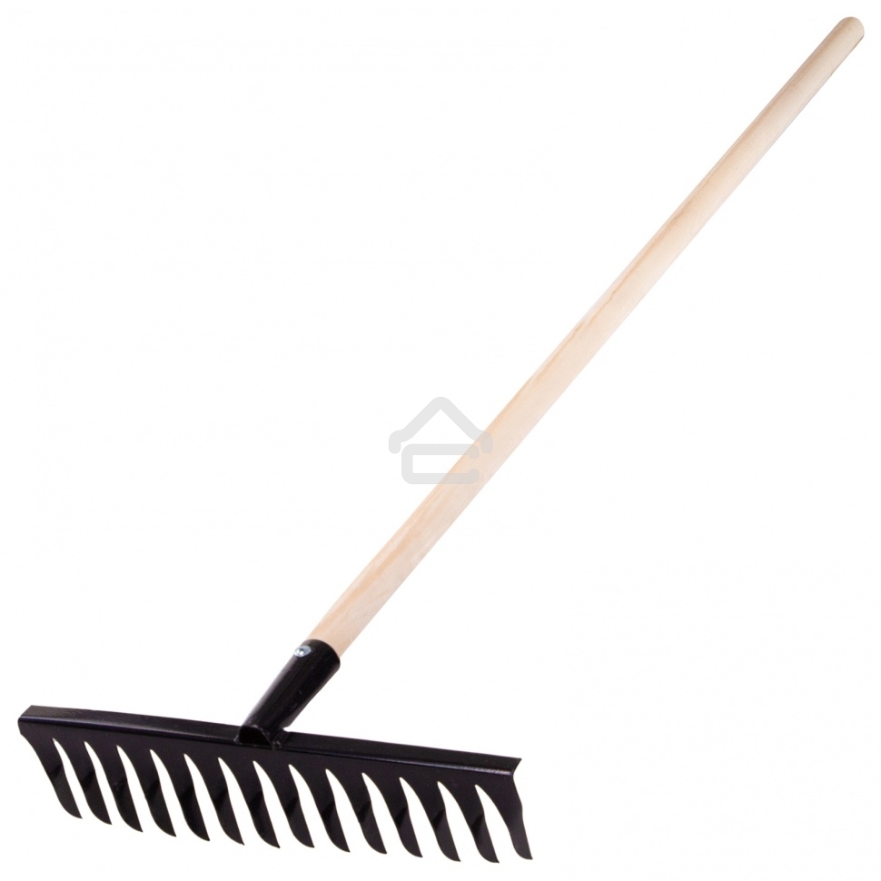 Грабли Сибртех 14-зубые, 350 мм, с черенком, витые