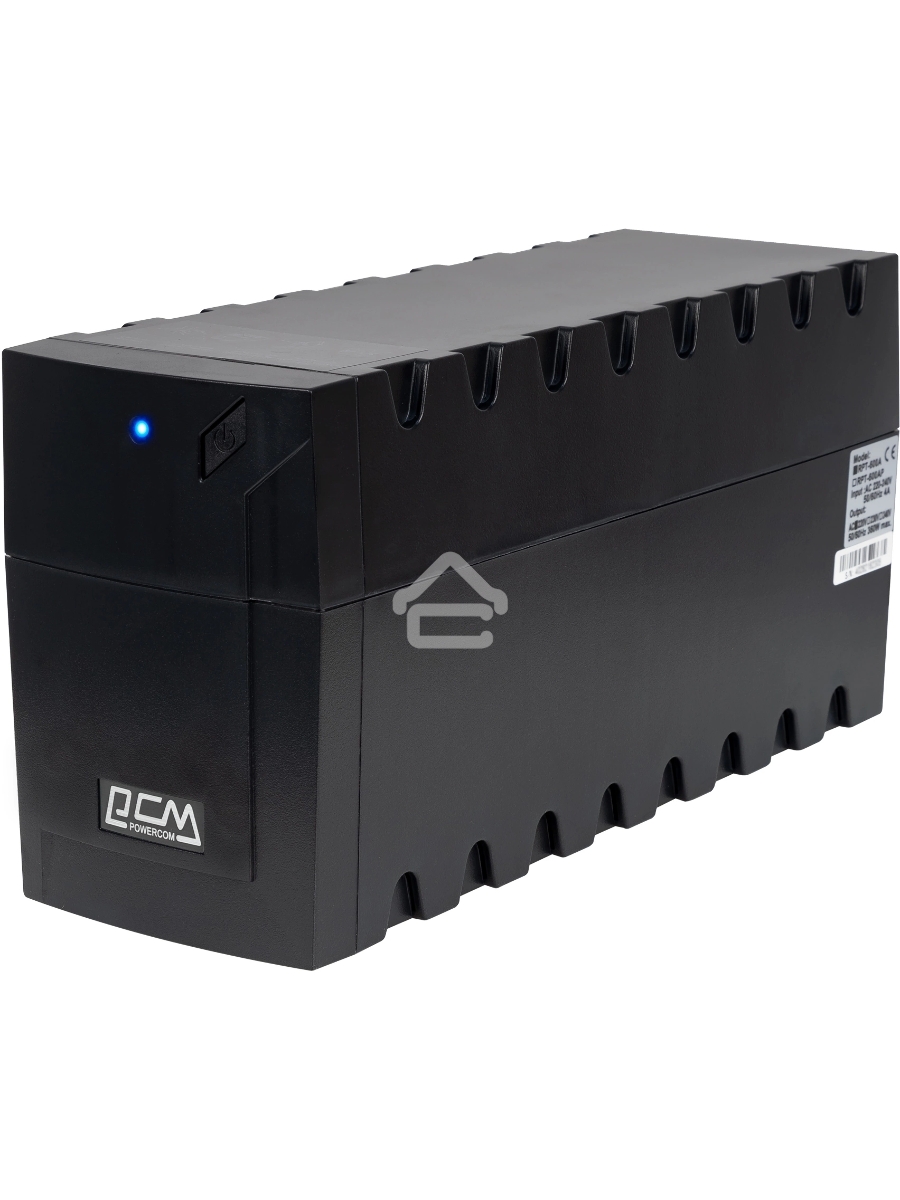 Источник бесперебойного питания Powercom Raptor RPT-600AP SE 360Вт 600ВА черный