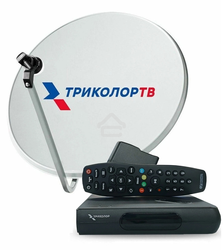 Комплект спутникового телевидения Триколор GS Hub 2 Box черный