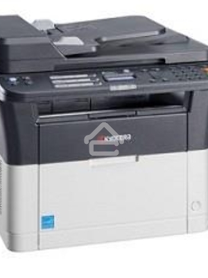 МФУ лазерный Kyocera Ecosys FS-1025MFP (1102M63RU0/1102M63RUV/1102M63RU2/1102M63NX2/1102M63DZ2), A4, ч/б, печ. до 25 стр/мин., скан. до 18 стр/мин. (ч/б) 6 стр/мин. (цвет), 600 x 1800 dpi (печать) 600x600dpi (скан), USB, RJ-45