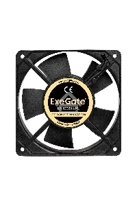 Вентилятор для корпуса ExeGate EX12025BAL черный, 120 мм, 2200 об/мин, 32 дБ