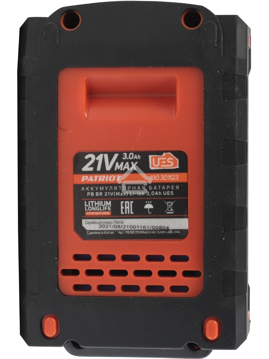 Батарея аккумуляторная PB BR 21V(Max) Li-ion 3,0Ah UES тонкая зарядка