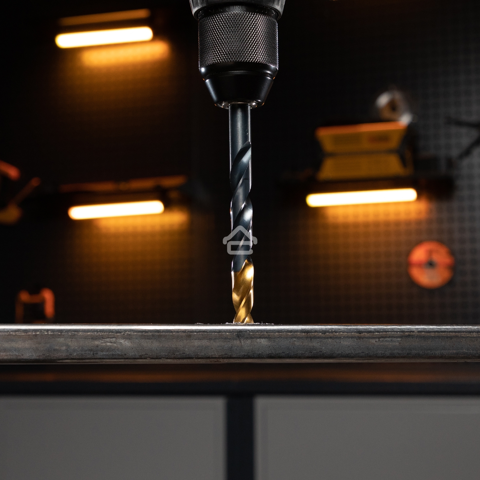 Сверло по металлу Denzel 12 мм, HSS-Tin, Golden Tip, 6 шт.