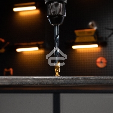 Сверло по металлу Denzel 12 мм, HSS-Tin, Golden Tip, 6 шт.