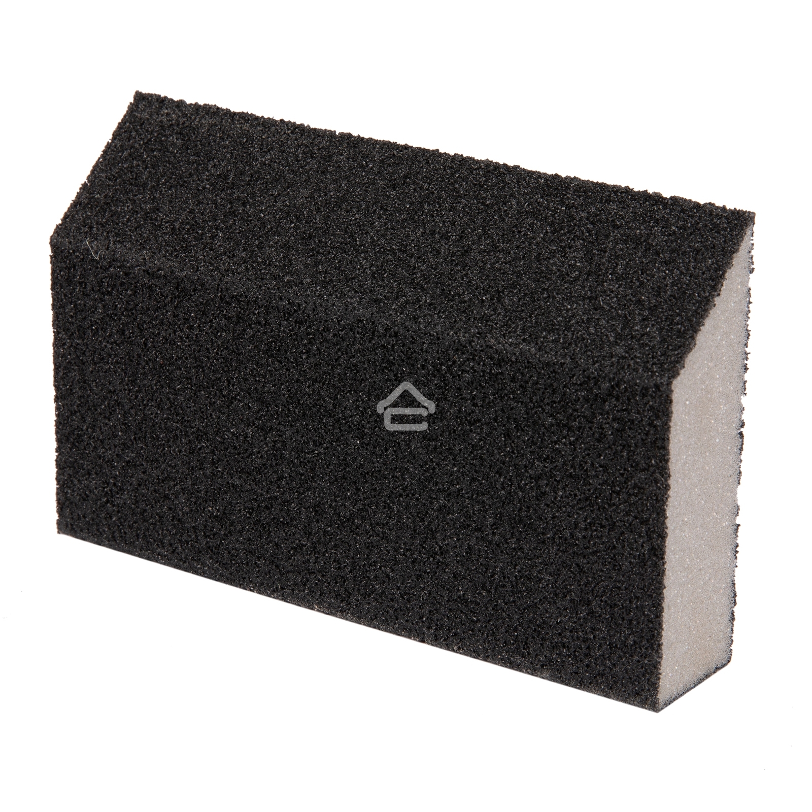 Губка для шлифования Сибртех, 125 х 75 х 25 мм, трапеция, средняя жесткость, P60
