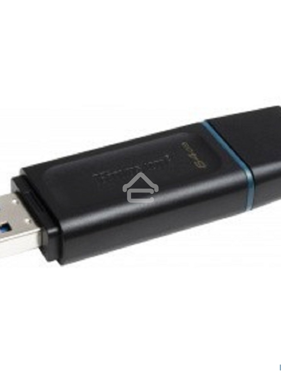 Флеш диск Kingston 64GB USB3.2 Gen 1 DataTraveler Exodia (Black + Teal)