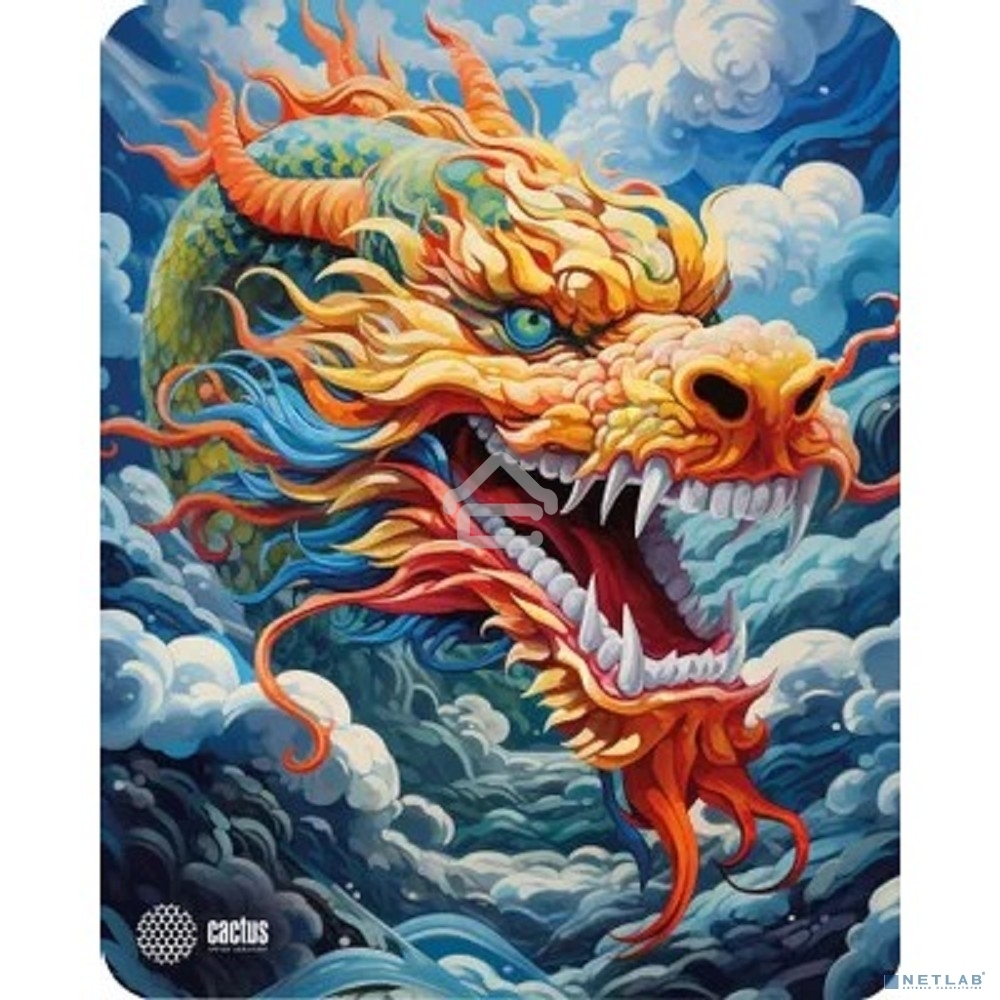 Коврик для мыши Cactus Colorful Dragon CS-MP-D07M 300x250x3мм