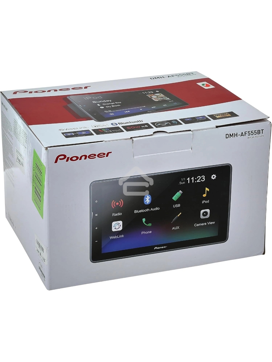 Автомагнитола Pioneer DMH-AF555BT 2DIN 4x50Вт AUX 9