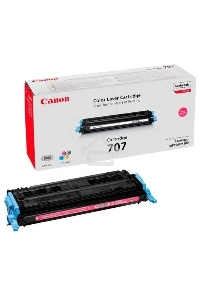 Картридж лазерный Canon 707M (9422A004) Magenta пурпурный, 2000 стр., для LBP 5000/5100