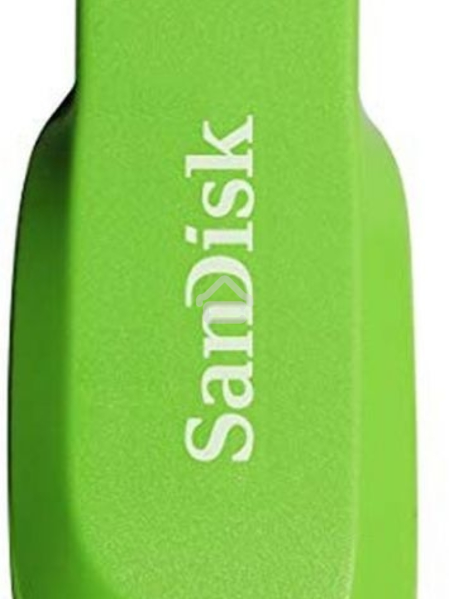 Флеш диск 16GB SanDisk CZ50 Cruzer Blade, USB 2.0, Green