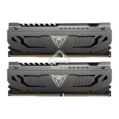 Оперативная память Patriot Viper Steel, DDR4, 16GB (2x8 GB), 3733 MHz, CL17, DIMM, радиатор, черный