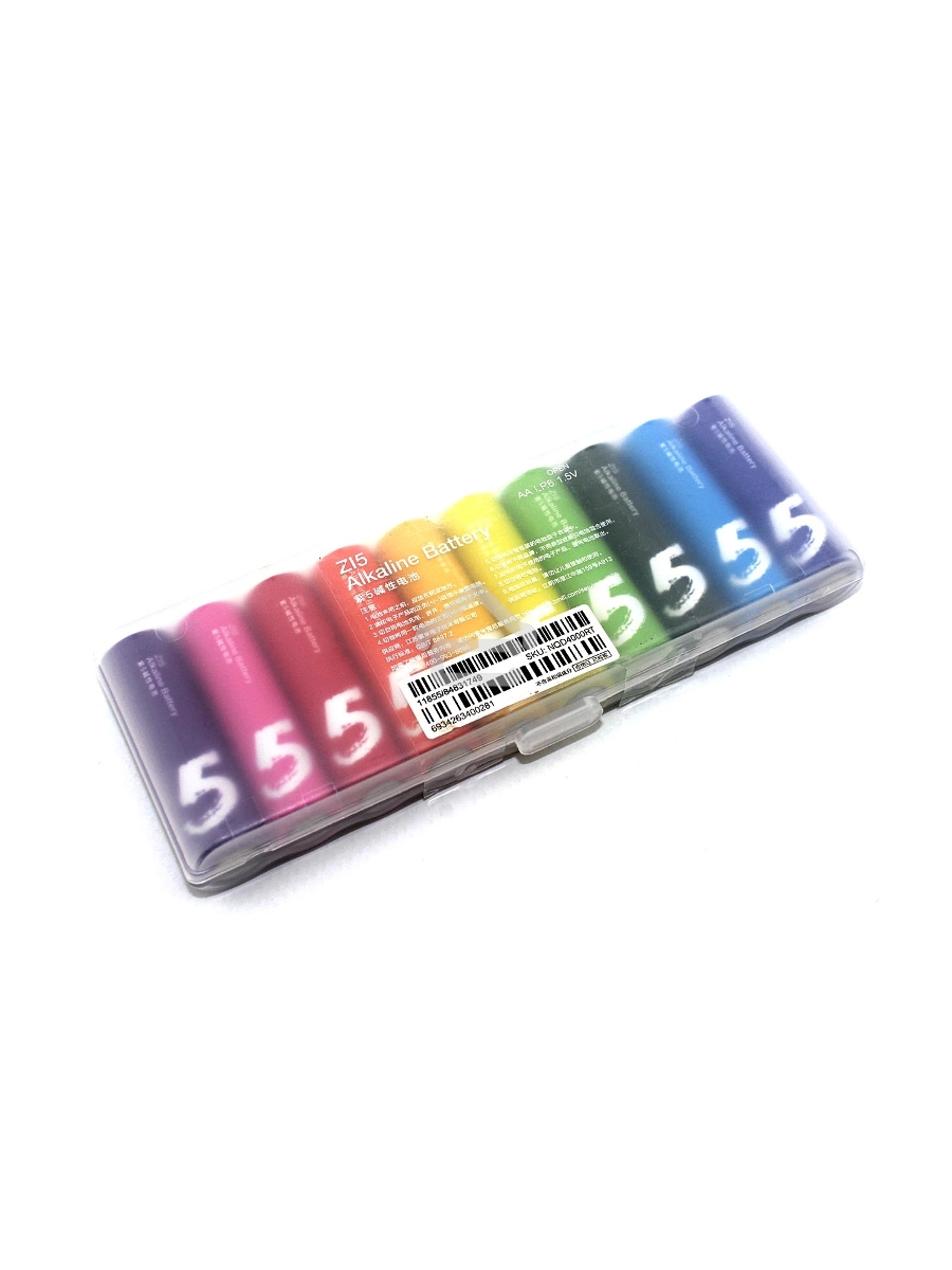 Батарейки Xiaomi ZI5-AA Rainbow Colors (10 шт.) AA510