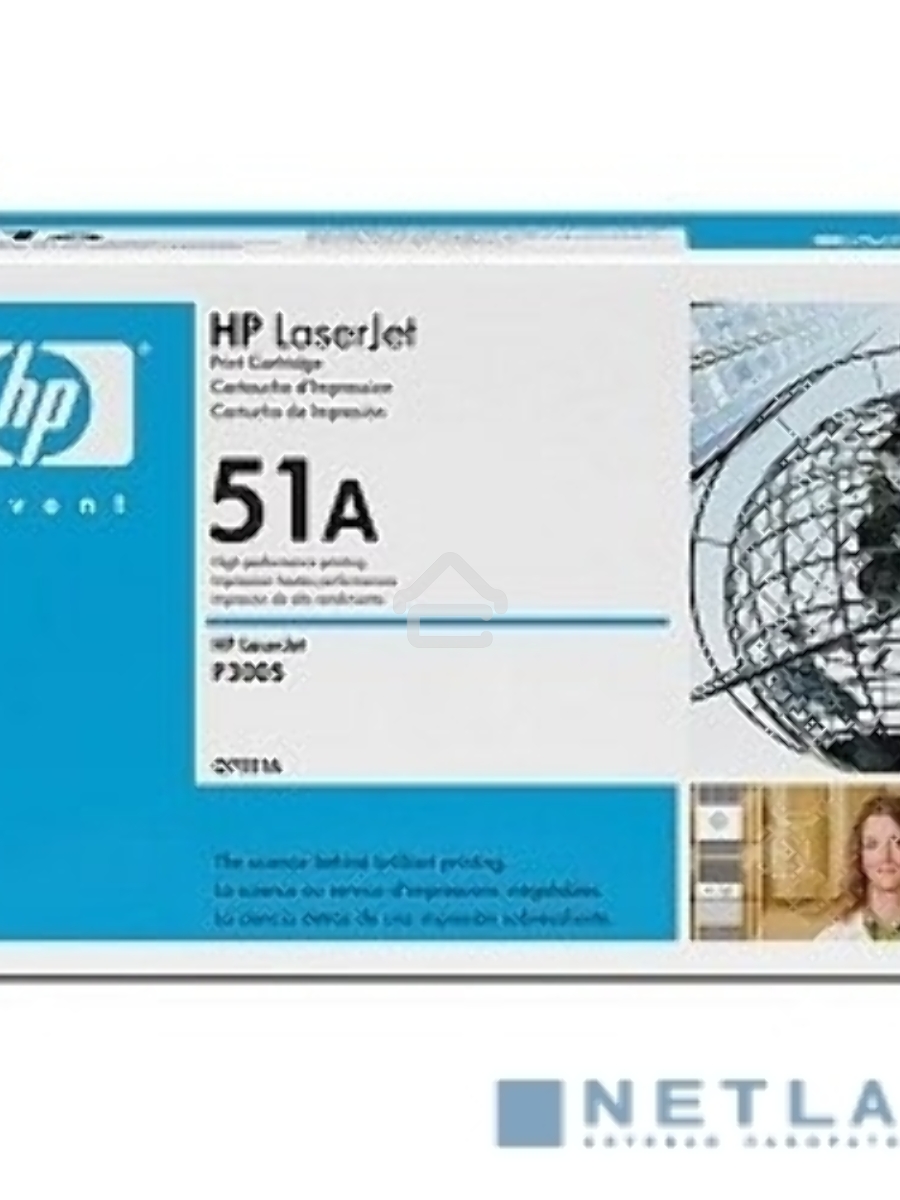 Картридж лазерный HP Q7551A черный для LJ P3005/M3035mfp/M3027mfp 6500 стр.