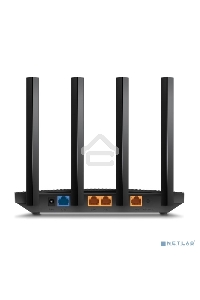 Роутер AX1500 Dual-Band Wi-Fi 6 RouterSPEED: 300 Mbps at 2.4 GHz + 1201Mbps at 5 GHzSPEC: 4× Antennas, 1GHz Dual Core CPU, 1× Gigabit WAN Port + 3× Gigabit LAN Ports, 1024-QAM, OFDMAFEATURE: Tether App, WPA3, Access Point Mode, IPv6 Supported, IPTV, Bea