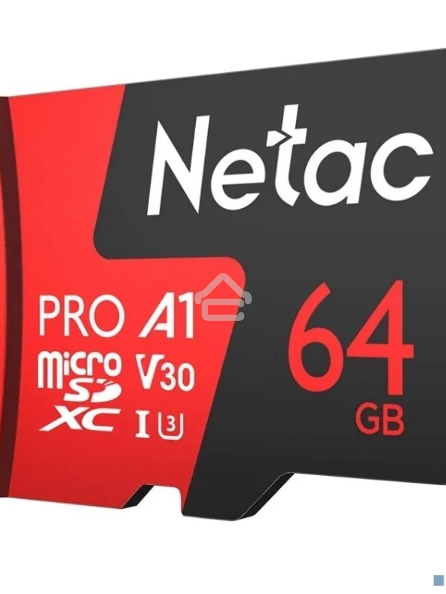 Флеш карта MicroSD card Netac P500 Extreme Pro 64GB, retail version w/o SD adapter