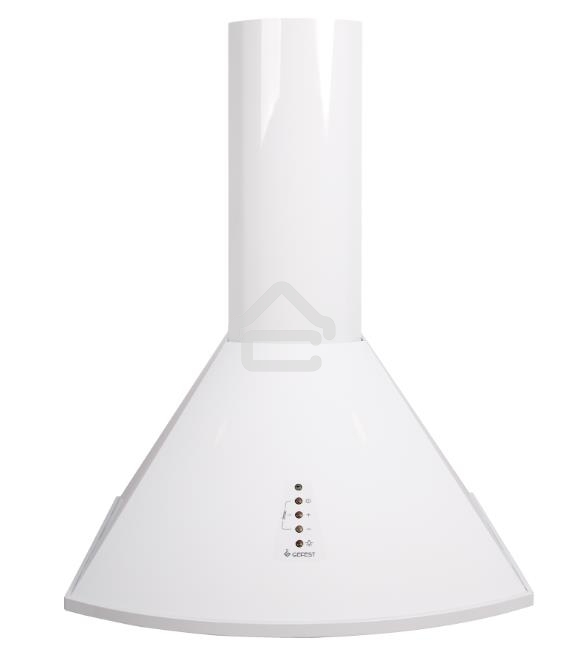 Вытяжка каминная Gefest ВО 1604 А белый, 60 см, 1000 куб. м/ч, 78 дБ