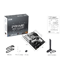 Материнская плата ASUS PRIME B850-PLUS WIFI, AM5, AMD B850, 4xDDR5, 4xSATA, 3xM.2, 1xPCIe 5.0 x16, 1xPCIe 4.0 x16, 2xPCIe 3.0 x1, 1xDP, 1xHDMI, 1x2.5Gb LAN, Wi-Fi 6E, Bluetooth 5.3, 4xUSB-A 10Gbps, 1xUSB-C 10Gbps, 2xUSB-A 5Gbps, 2xUSB-A 2.0, 3x3.5 мм, 7.1