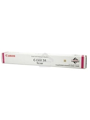 Картридж лазерный CANON C-EXV34 пурпурный (16000 стр.) для Canon IR C2030, C2020, C2025