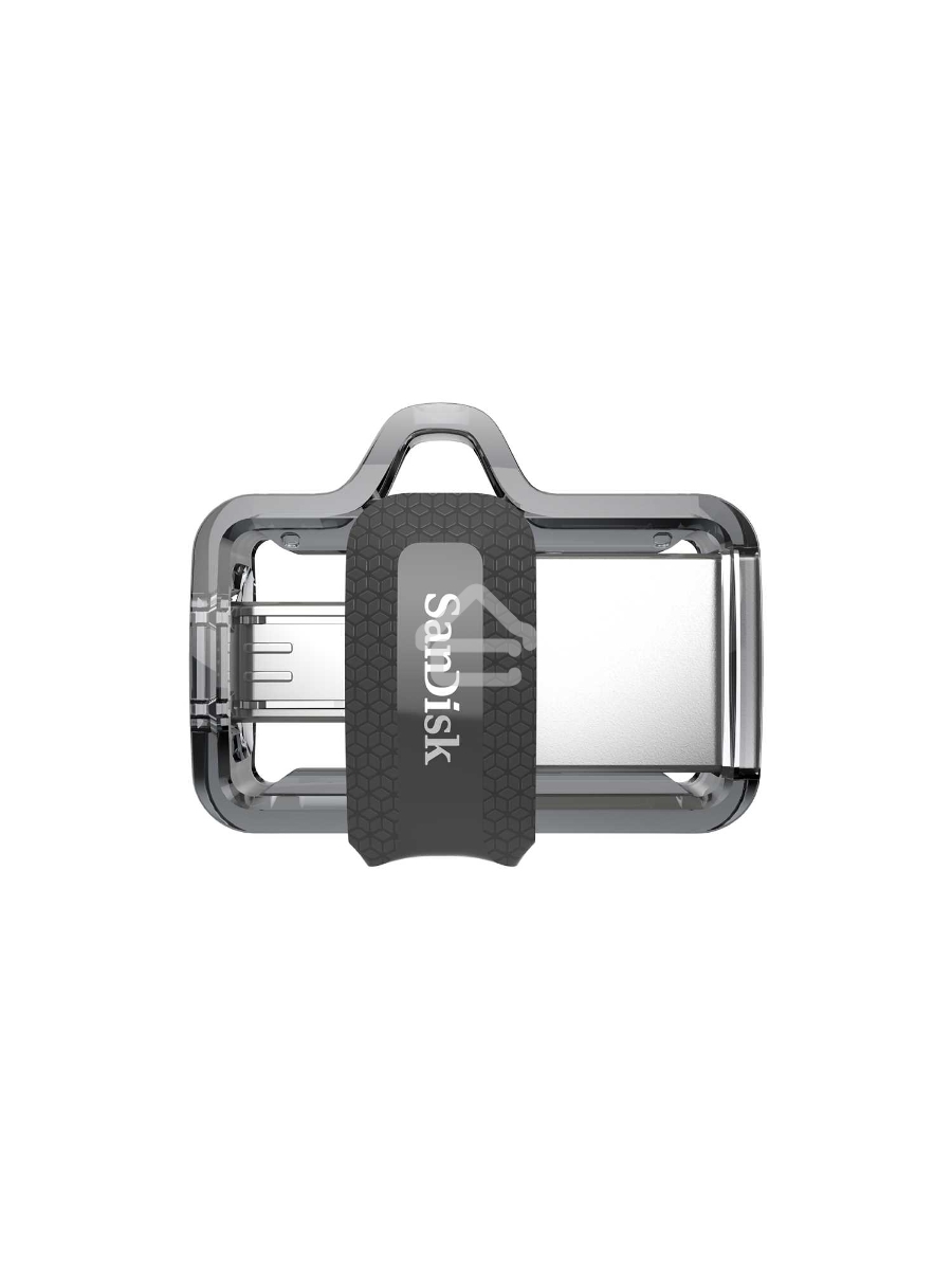 Флеш диск 64GB SanDisk Ultra Android Dual Drive OTG, m3.0/USB 3.0, Black