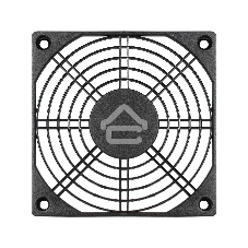 Решетка для вентилятора 120x120 ExeGate EG-120PSB (120x120 мм, пластиковая, квадратная, черная)