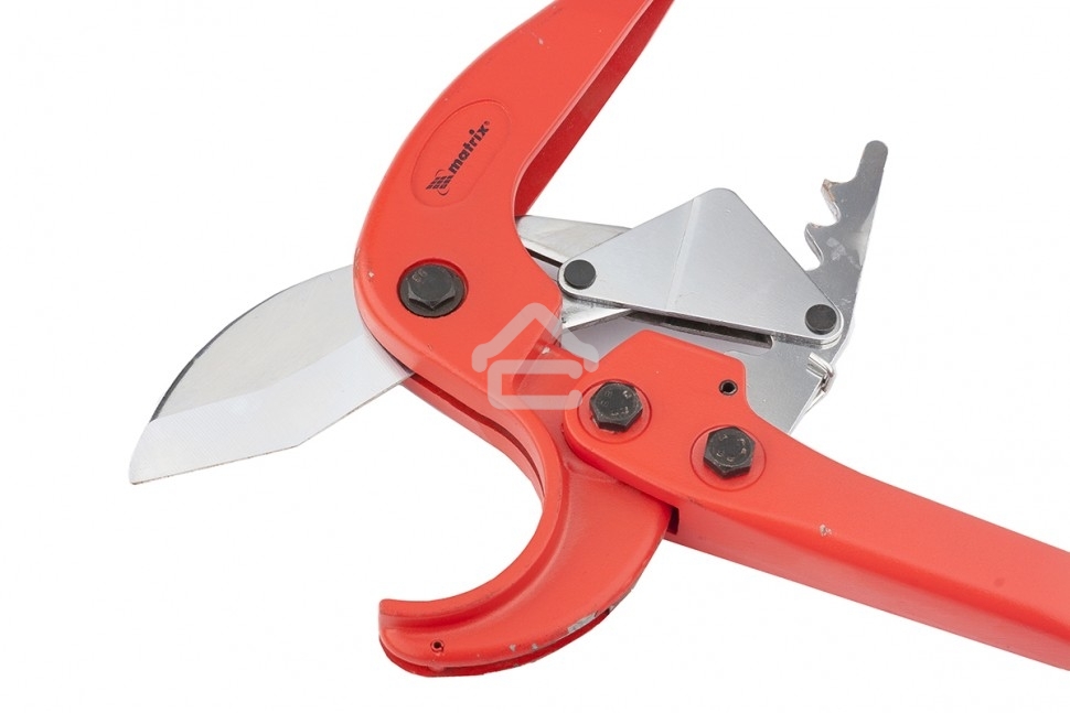 Ножницы Matrix для резки изделий из ПВХ, универсальные, D-63 мм, порошковое покрытие рукояток