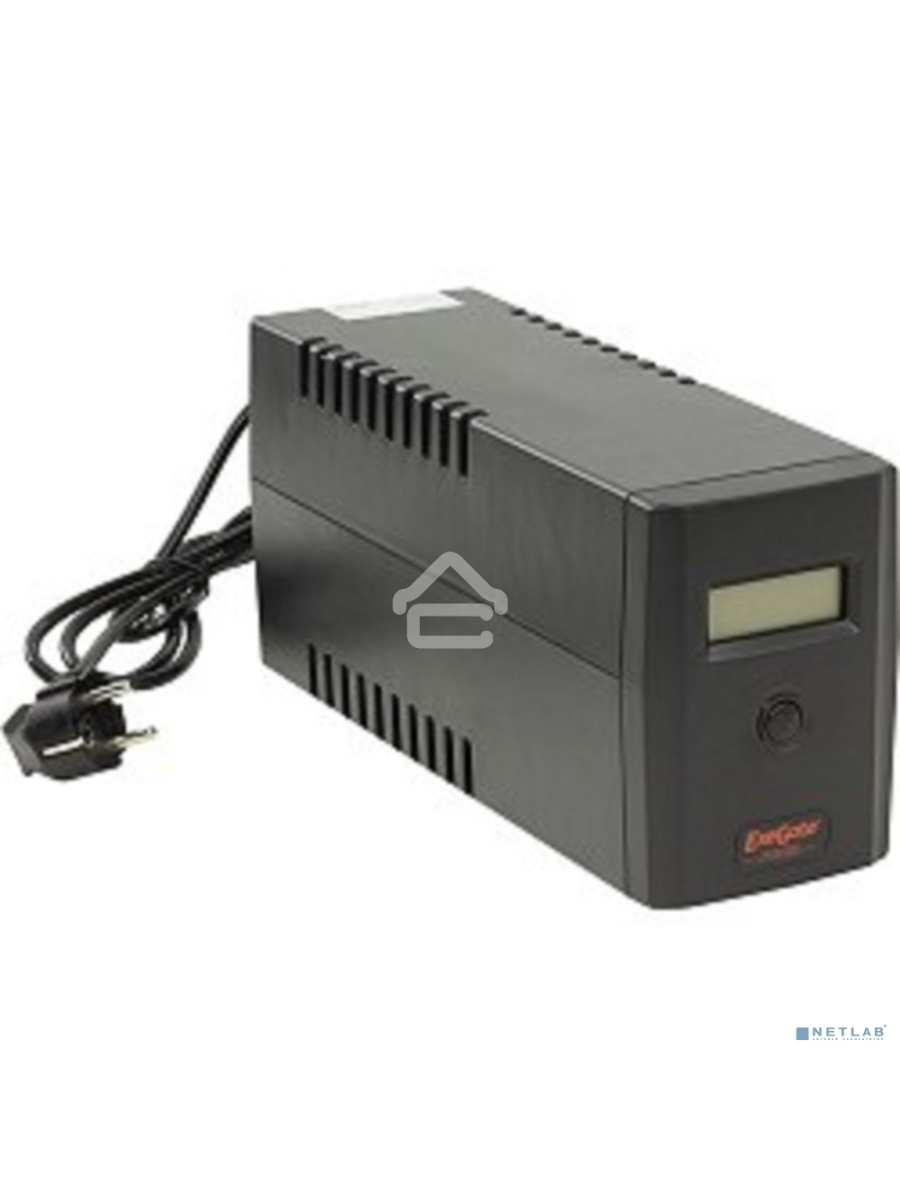Источник бесперебойного питания Exegate Power Smart ULB-800 LCD <800VA, Black, 2 евророзетки, USB>