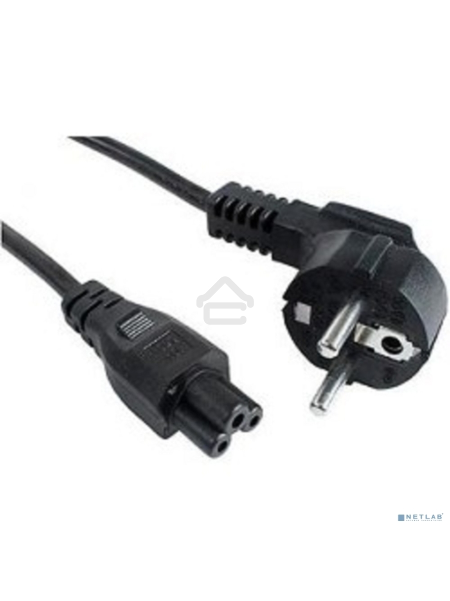Кабель Кабель питания для ноутбуков Gembird/Cablexpert, 3м, Schuko- C5, 10А (PC-186-ML12-3M)