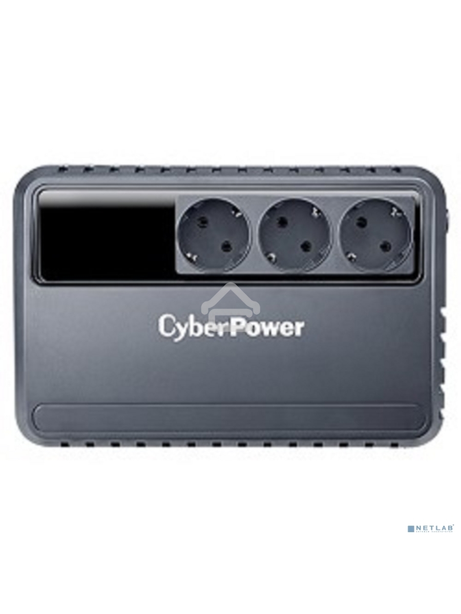 Источник бесперебойного питания CyberPower Line-Interactive BU600E 600VA/360W (3 EURO)
