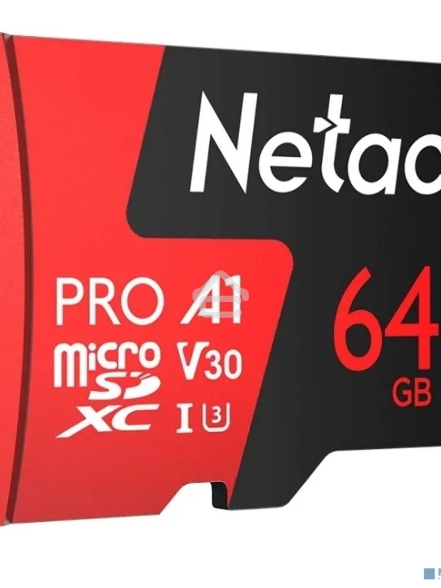 Флеш карта MicroSD card Netac P500 Extreme Pro 64GB, retail version w/o SD adapter