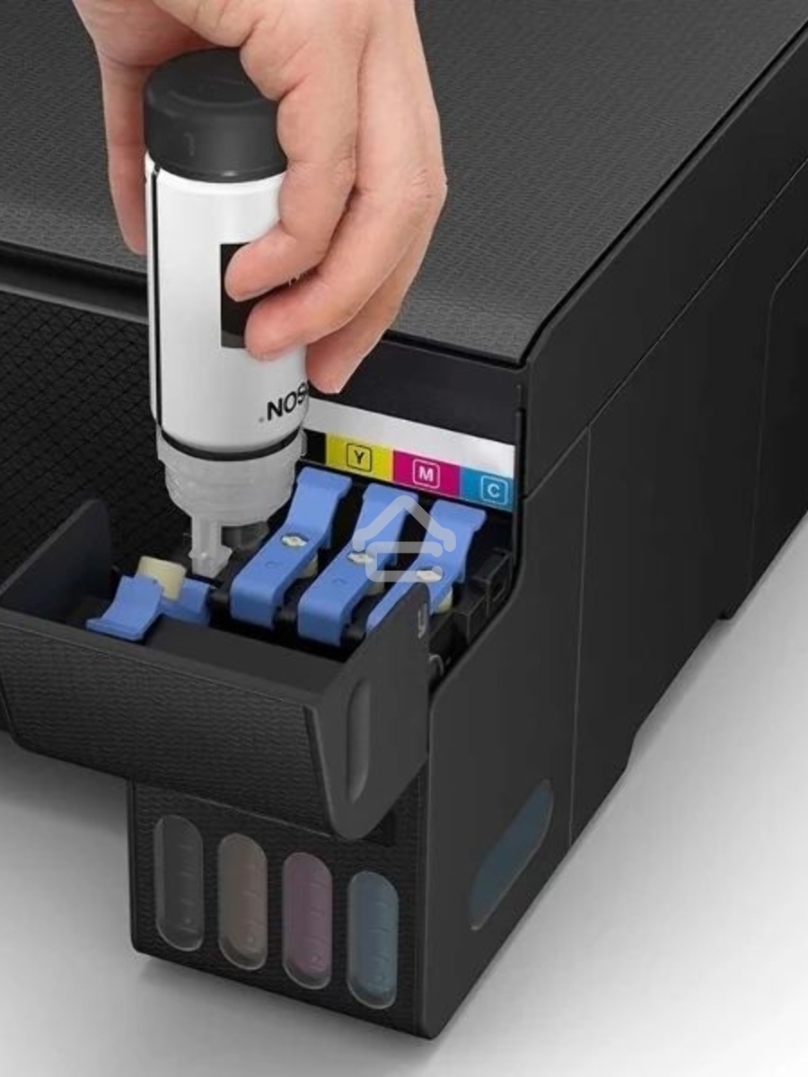 МФУ струйный Epson L3550 (C11CK59405), A4, цветной, печ. до 15 стр/мин. (ч/б) до 8 стр/мин. (цвет), скан. до 11 стр/мин. (ч/б) 28 стр/мин. (цвет), 4800 x 1200 dpi (печать) 1200x2400dpi (скан.), USB, Wi-Fi, Air Print
