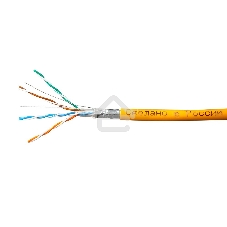 Кабель SkyNet Premium FTPнг-LSZH 4x2x0,51, низкое дымовыделение, нулевое содержание галогенов, медный, FLUKE TEST, кат.5e, однож., 305 м, box, оранжевый