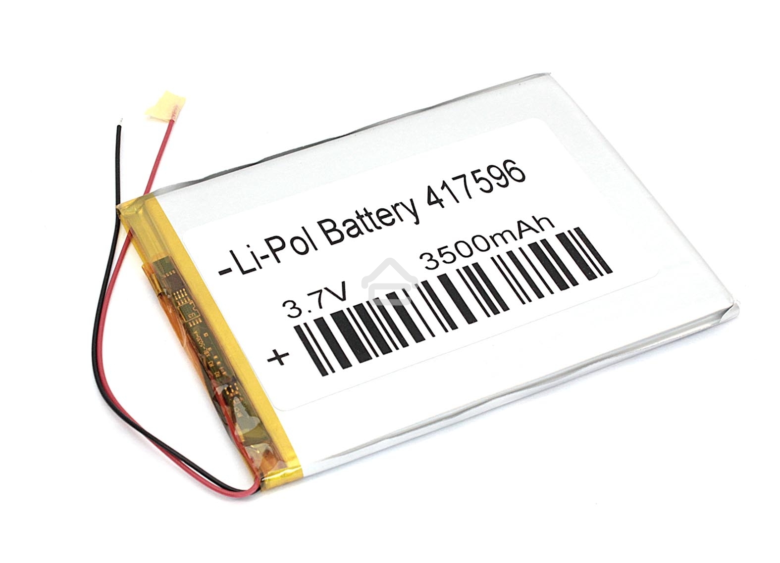 Аккумулятор Li-Pol (батарея) 4.1x75x96мм 2pin 3.7V/3500mAh