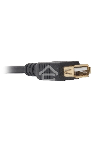 Кабель Defender PRO USB 2.0 кабель удлинительный 1.8м AM/AF , зол.конт, 2фер.фил.