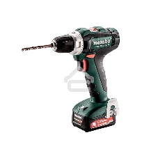 Дрель-шуруповерт аккумуляторная Metabo PowerMaxx BS 12 601036500, Аккумуляторный, 12В, 2 АКБ, Кейс