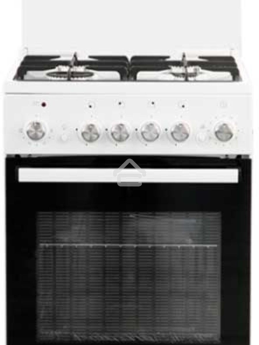 Плита комбинированная De Luxe 5040.40ГЭ (КР) ЧР белый, конфорок 4 шт, духовка 43 л, 50 см x 85 см x 50 см