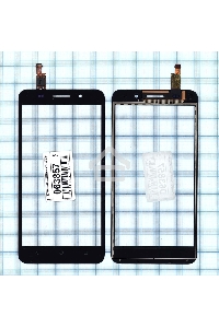 Сенсорное стекло (тачскрин) для Huawei Honor 4X, черное
