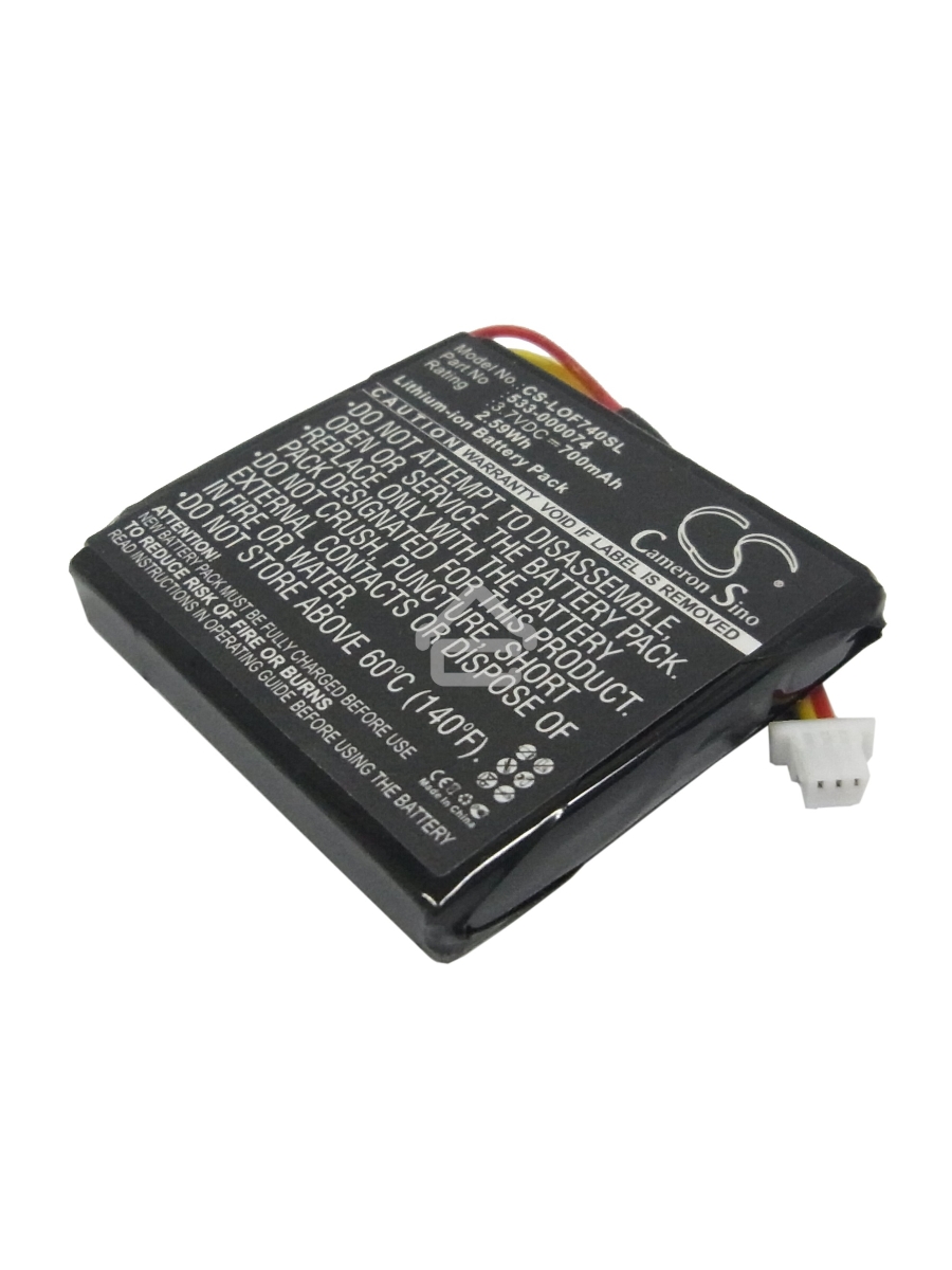 Аккумулятор CameronSino CS-LOF740SL для Logitech G930, F540 3.7V 700mAh / 2.59Wh