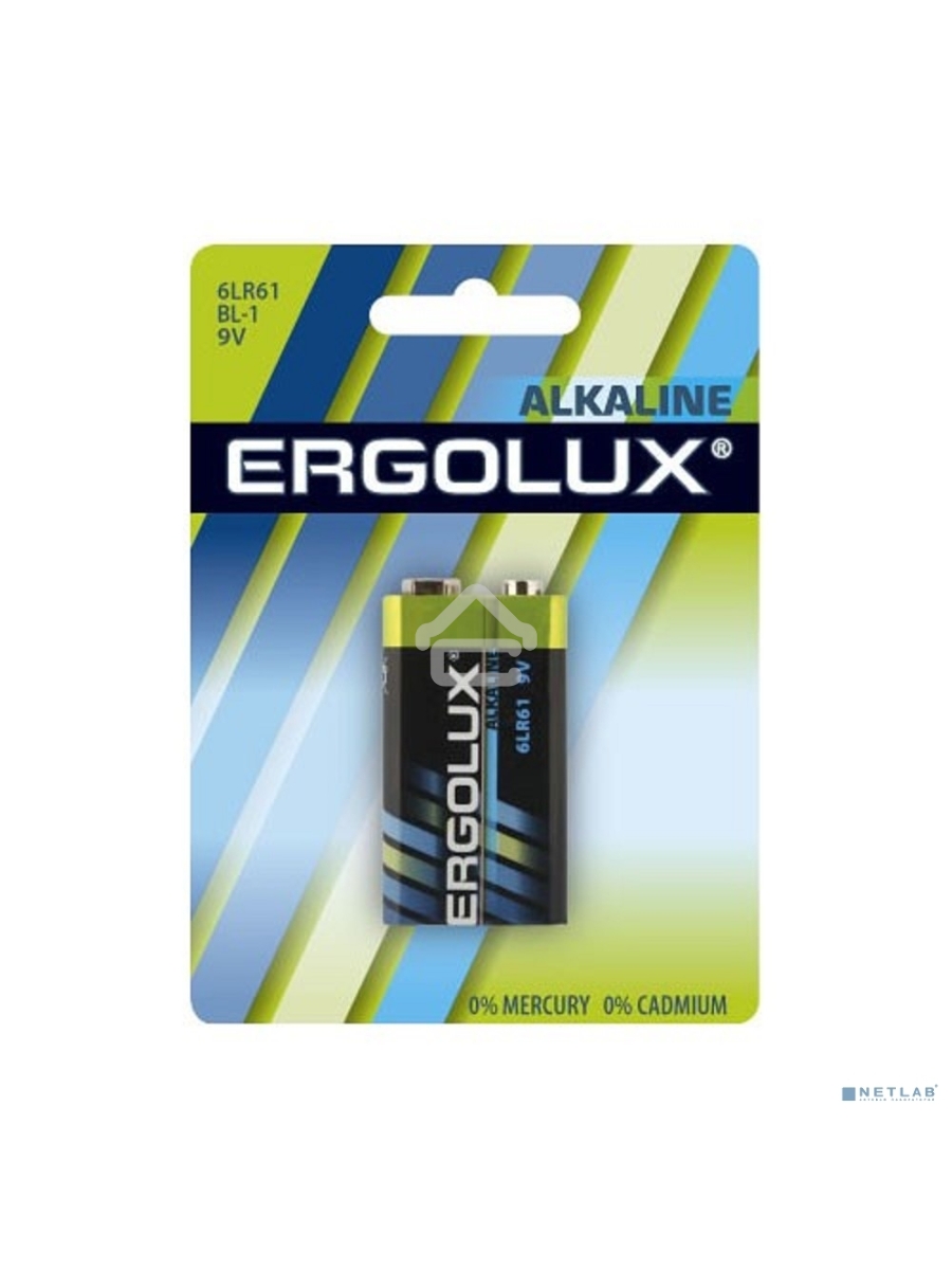 Элемент питания алкалиновый Ergolux 