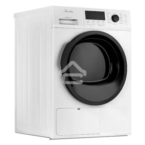 Сушильная машина MONSHER MDM 631 Blanc белый, 8 кг, сушка - тепловой насос, программ - 16, 59.5 x 84.5 x 62.5 см