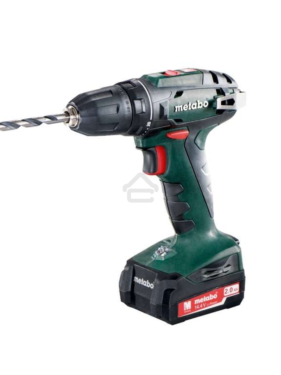 Дрель-шуруповерт Metabo BS 14.4 Li 602206540, Аккумуляторный, 14,4В, 2 АКБ, Кейс