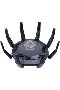 Роутер ASUS RT-AX89X, 802.11b/g/n/ac/ax, до 1148+4804 бит/c, 2,4 + 5 гГц, 8 антенны, USB, GBT LAN